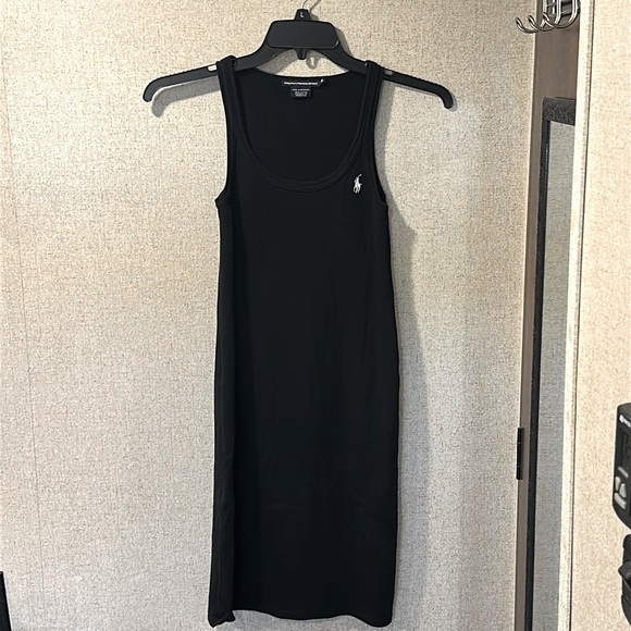 Ralph Lauren Sleeveless Black Dress size Medium - Picture 1 of 8